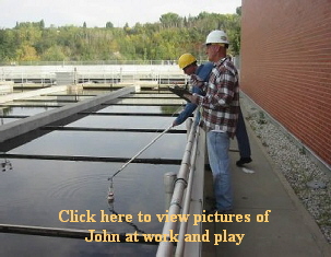 Click here to view pictures of   John at work and play